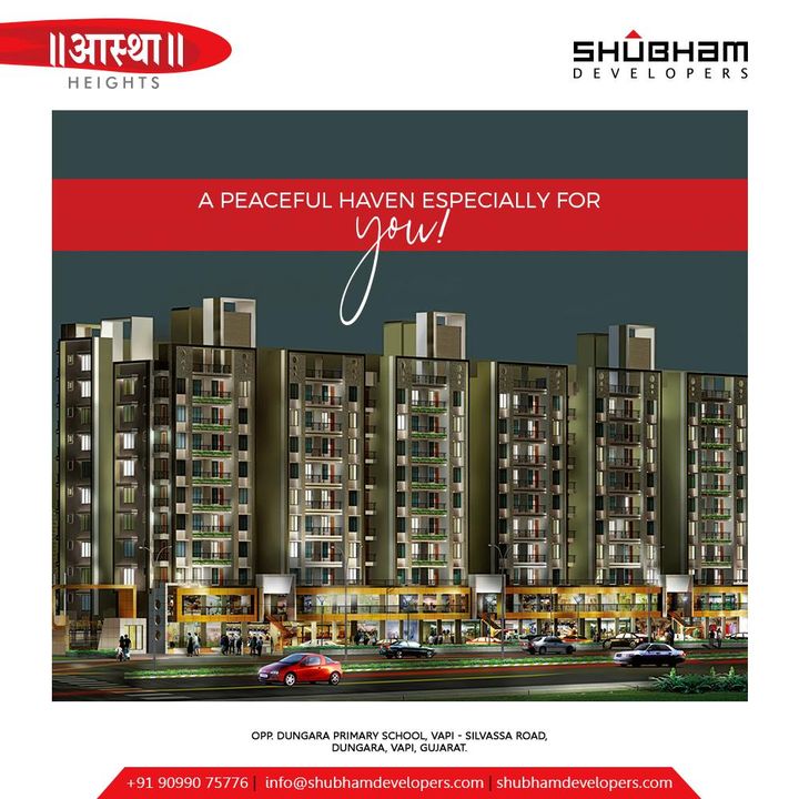 Shubham Developers,  AasthaHeights, LuxuriousFlats, comfort, luxurylifestyle, dreamhome, homes, property, housing, ShubhamDevelopers, RealEstate, Gujarat, India