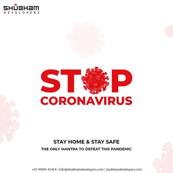 Stay home & Stay Safe!

#ShubhamDevelopers #RealEstate #Gujarat #India