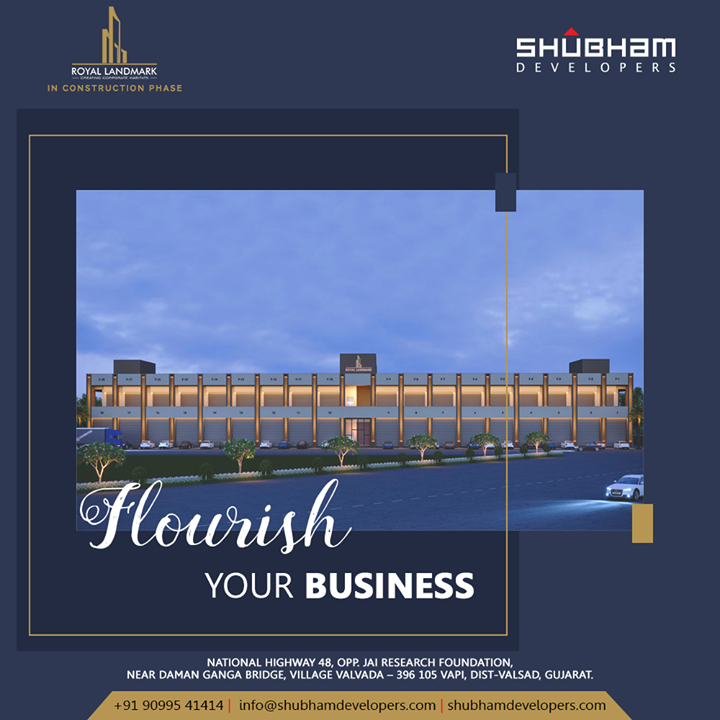Our very Distinctive and Advanced Project, Royal Industrial Hub will consist of Landmark Structures with Eco-friendly Lavishly Green Surroundings reserved for Non-Polluting Industries.

#RoyalLandmark #Commercial #ShubhamDevelopers #RealEstate #Gujarat #India