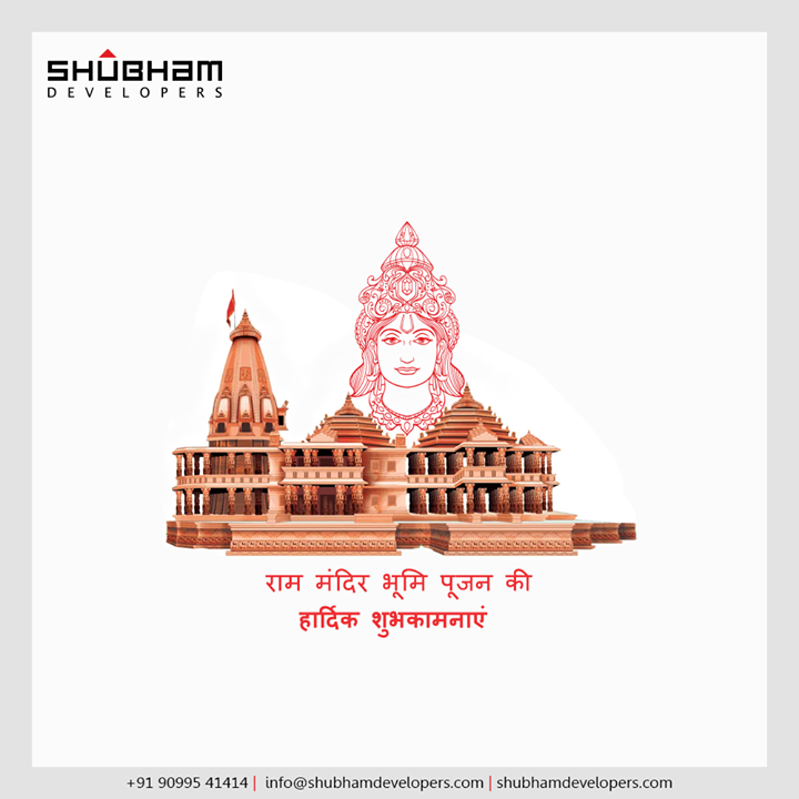 राम  मंदिर भूमि पूजन की हार्दिक शुभकामनाए। 

#RamMandirNirman #Shilanyash #ShubhamDevelopers #RealEstate #Gujarat #India