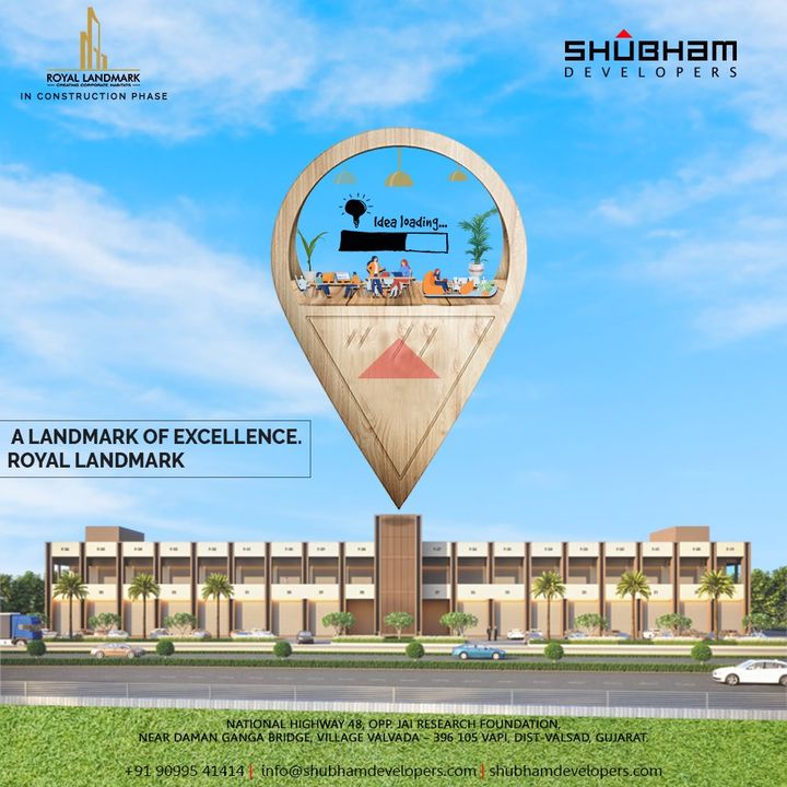 A landmark of excellence to set your business apart from everyone else. Royal Landmark.

#RoyalLandmark #Commercial #ShubhamDevelopers #RealEstate #Gujarat #India