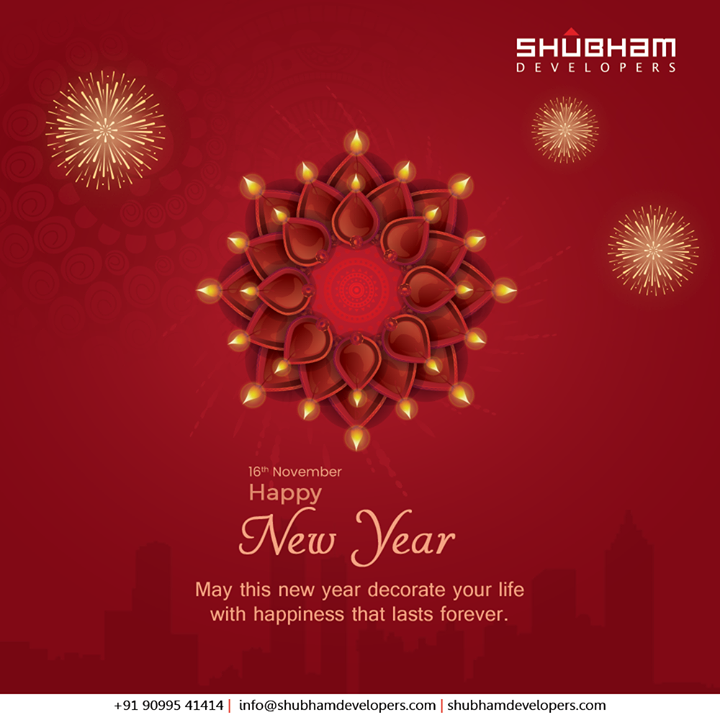 Shubham Developers,  HappyNewYear, NewYear, SaalMubarakh, IndianFestivals, Celebration, HappyDiwali, FestiveSeason, ShubhamDevelopers, RealEstate, Gujarat, India