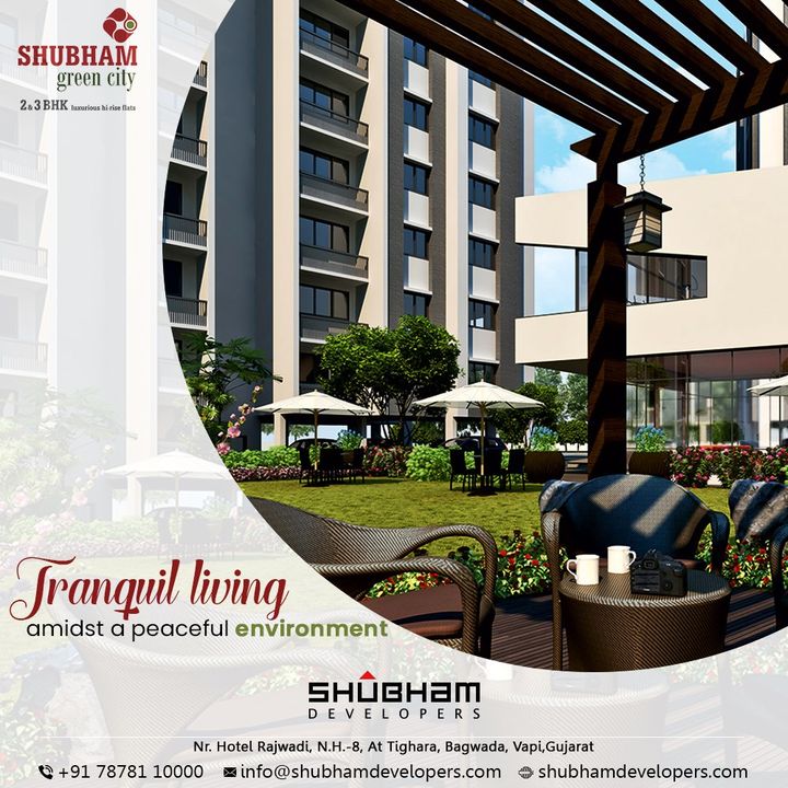 Aesthetically built Shubham green city is your destination for tranquil living amidst a peaceful environment.

#ShubhamGreenCity #Greencity #ShubhamDevelopers #RealEstate #Gujarat #India #Vapi #2BHK #3BHK