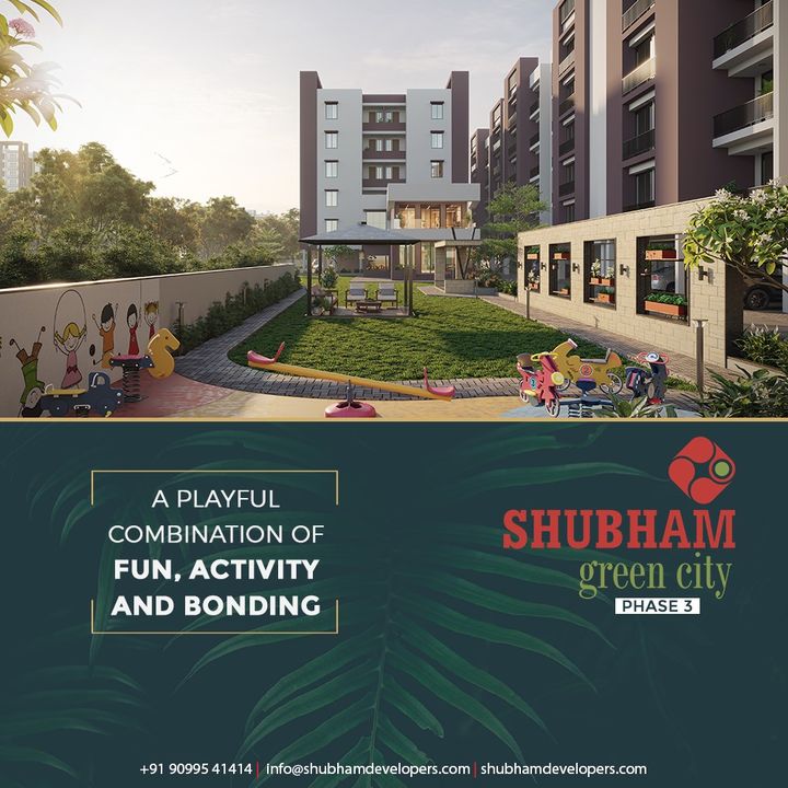 Crafted to meet your heart's desires, indulgence makes a comeback, Shubham Green City Lifestyle amenities will give you every reason to live a tranquil life.

#ShubhamGreenCity #Greencity #ShubhamDevelopers #RealEstate #Gujarat #India #Vapi #2BHK #3BHK