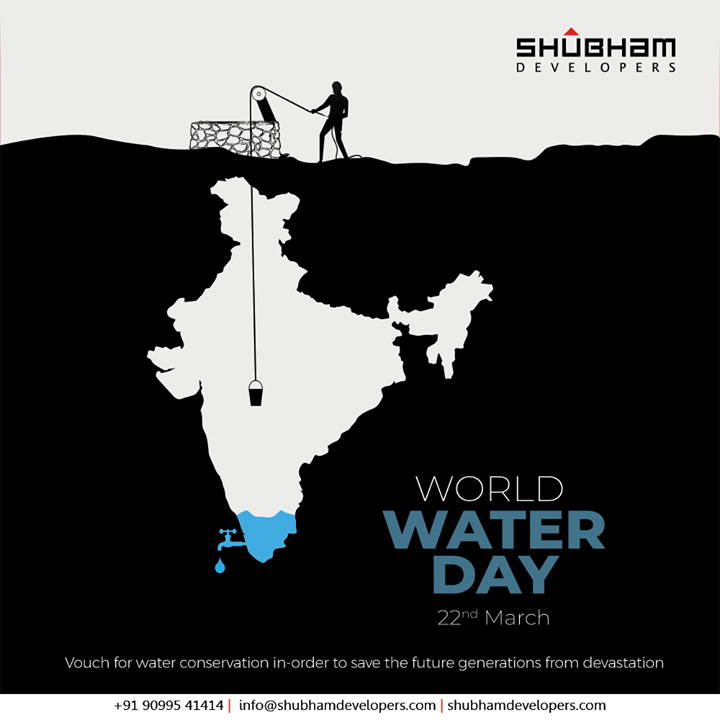 Shubham Developers,  WorldWaterDay, WorldWaterDay2021, SaveWater, WaterIsLife, WaterDay, ShubhamDevelopers, RealEstate, Gujarat, India
