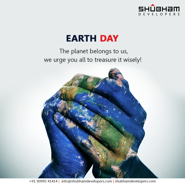 The planet belongs to us, we urge you all to treasure it wisely!

 #WorldEarthDay #SaveEarth #EarthDay2021 #EarthDay #MotherEarth #SaveThePlanet #ShubhamDevelopers #RealEstate #Gujarat #India
