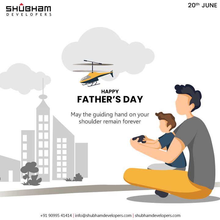 May the guiding hand on your shoulder remain forever

#fathersday2021 #happyfathersday #fathersday #dad #love #father #family #bestdadever #bhfyp #daddy #fathers #fatherhood #ShubhamDevelopers  #Gujarat #India #realestate #realtor #home #property #investment #dreamhome #luxury #explore #bhfyp