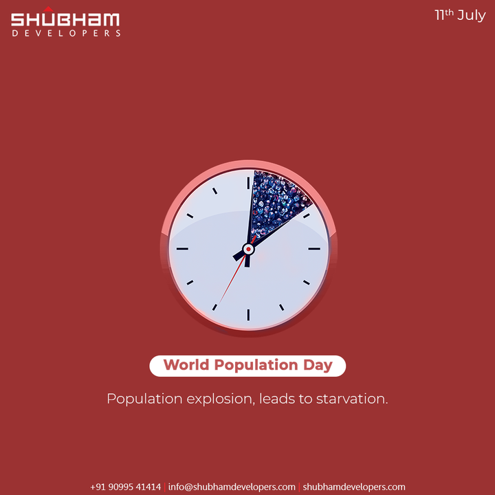 Population explosion, leads to starvation.

#WorldPopulationDay #WorldPopulationDay2021 #StopPopulation #PopulationControl #PopulationDay  #ShubhamDevelopers #Gujarat #India #realestate #realtor #home #property #investment #dreamhome #luxury #explore #bhfyp