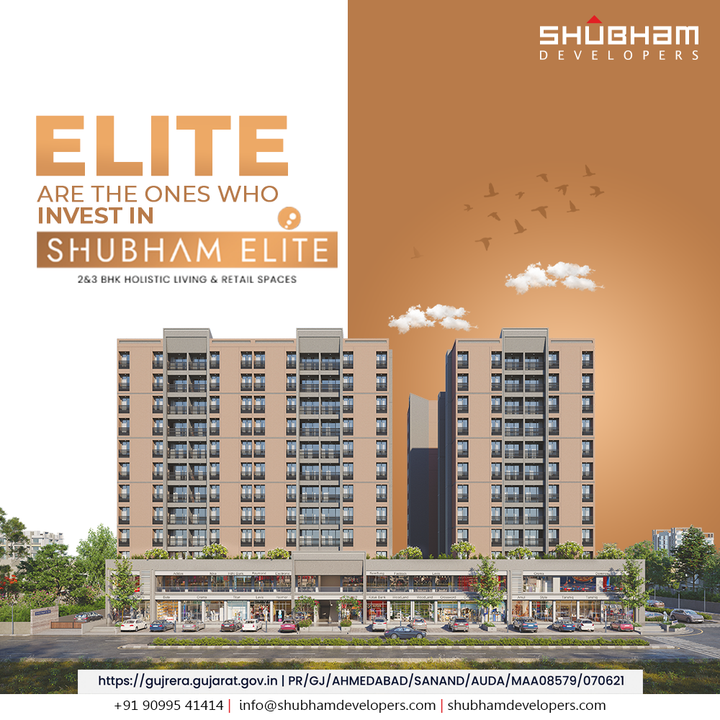 Come to the Elite side and witness your life take a luxurious turn at Shubham Elite. Our homes encompass not just amenities but a potential to nurture feelings & love. 

We're RERA APPROVED! Book your happy-abode now.

#ShubhamElite #ShubhamDevelopers #RERAApproved #Sanand #ComingSoon #Ahmedabad #RealEstate #Gujarat #India #reels #realtor #home #property #investment #dreamhome #luxury #explore #bhfyp