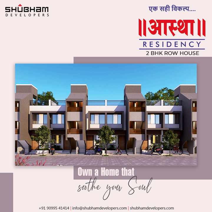 With the soul transforming effect that Aastha Residency casts on you, live a life that introduces to newer joys & luxurious benefits. 

Coming Soon at RATA!

#AasthaResidency #ShubhamDevelopers #ComingSoon #Ahmedabad #RealEstate #Gujarat #India #reels #realtor #home #property #investment #dreamhome #luxury #explore #bhfyp