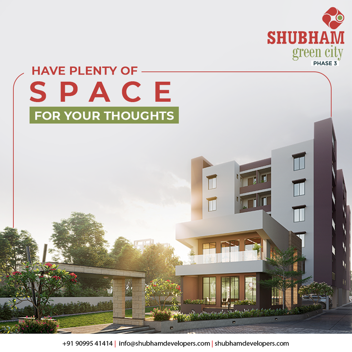 Find your own heaven amidst nature and have plenty of space & time for your thoughts. 

2 & 3 BHK Homes at Vapi come along with a plethora of amenities along with well-planned spaces.

#ShubhamGreenCity #Greencity #ShubhamDevelopers #RealEstate #Gujarat #India #Vapi #2BHK #3BHK #Ahmedabad #reels #realtor #home #property #investment #dreamhome #luxury