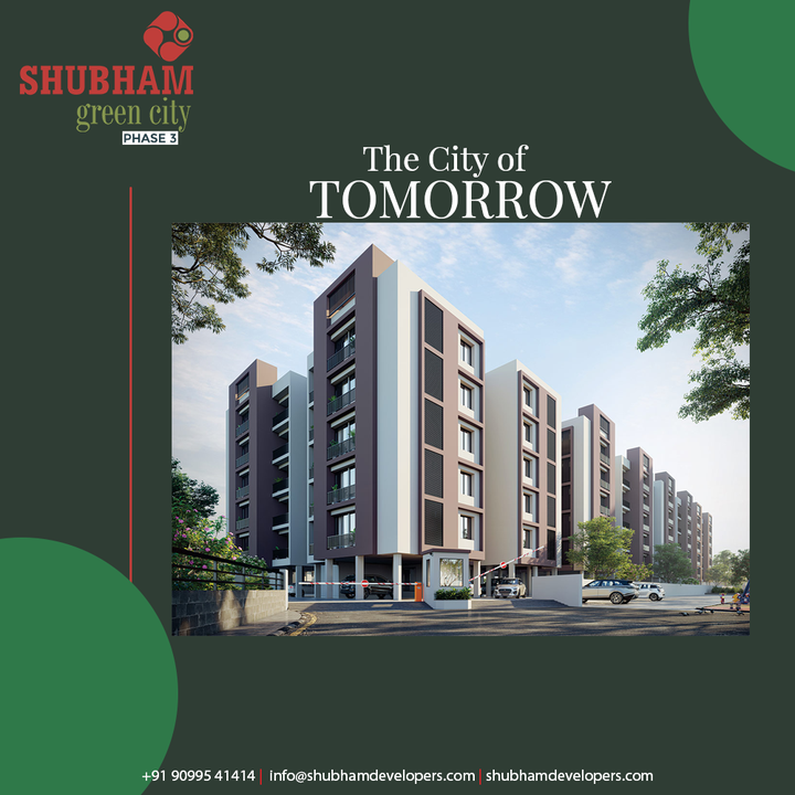 Living in the city of tomorrow will give you a completely new experience that you have never had before.   Shabham Green City instills a sense of faith in dreaming bigger while nurturing lifestyle dreams. 

#ShubhamGreencity #ShubhamDevelopers #Vapi #Happyliving #Healthyliving #Familytime #Happiness #Dreamhome #home #House #Luxury #Realestate #Property #Interior #Gujarat #India