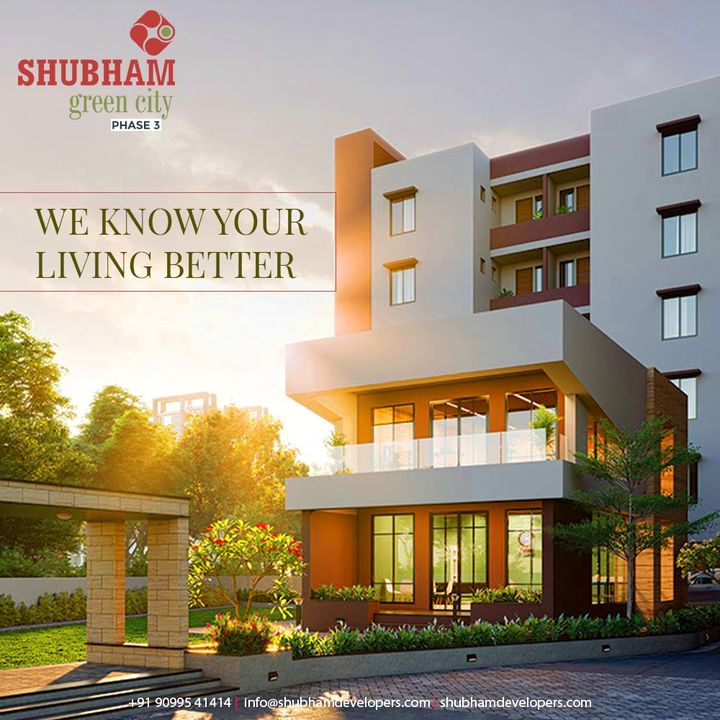 Shubham Green  City is a part of your aspirations as it sets itself as a benchmark. This holistic luxurious flats are crafted for your convenient living as we know your living, better!

#shubhamgeencity #ShubhamDevelopers #Vapi #Happyliving #Healthyliving #Familytime #Happiness #Dreamhome #home #House #Luxury #Realestate #Property #Interior #Gujarat #India