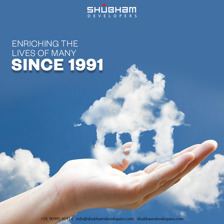 Our visionary leaders and highly skilled technical experts have made it possible for us to give shape to your dreams. We are proud to have been enriching the lives of many since 30 years.

#ShubhamDevelopers #Happyliving #Healthyliving #Familytime #Happiness #Dreamhome #home #House #Luxury #Realestate #Property #Interior #Gujarat #India