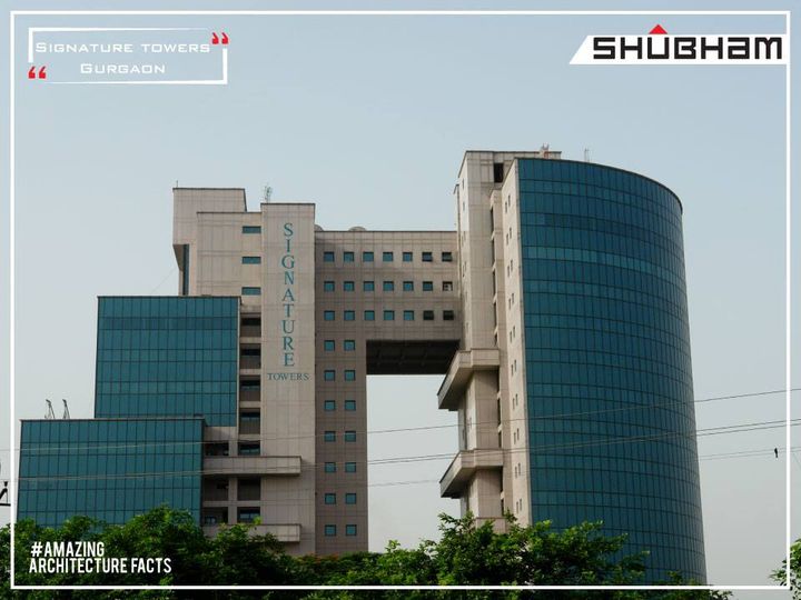 One of the best designed office buildings situated in the bustling trade and commerce hub of Gurgaon - Signature is a good example of unique architectures in India. Fully equipped with amazing state-of-art amenities and contemporary designs - Signature Towers is truly a perfect setting for professional companies.