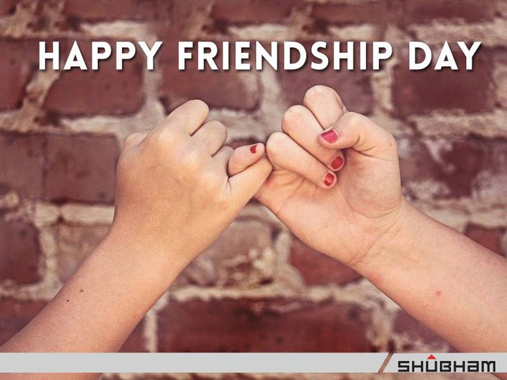 A Friendship is not based on the length of the time, you spent together, it is based on the foundation you built together. 

Make the foundation strong! Happy Friendship Day.