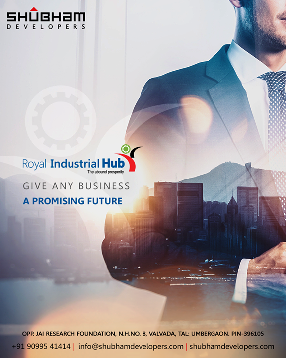 The location has the advantage of an upscale neighborhood in close proximity to give any business a promising future. Come be a part of Royal industrial hub

#RoyalIndustrialHub #IndustrialHub #ShubhamDevelopers #RealEstate