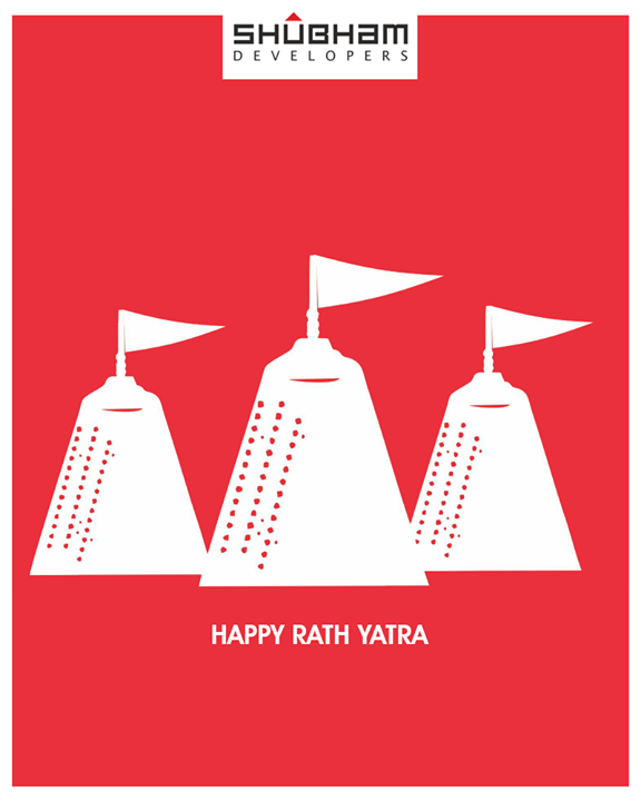 Wishing all a Happy and peaceful Rath Yatra!

#RathYatra2018 #Jagannath #RathYatra #JagannathTemple #LordJagannath #FestivalOfChariots #Spirituality #ShubhamDevelopers #RealEstate
