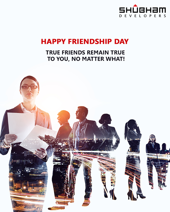 True friends remain true to you, no matter what!

#HappyFriendshipDay #FriendshipDay18 #FriendshipDay #FriendshipDayCelebration #Friendship #Friends #ShubhamDevelopers #RealEstate