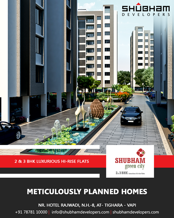Creating a space that truly enriches your life.

#ShubhamGreenCity #2BHK #3BHK #Vapi #Gujarat #ShubhamDevelopers #RealEstate