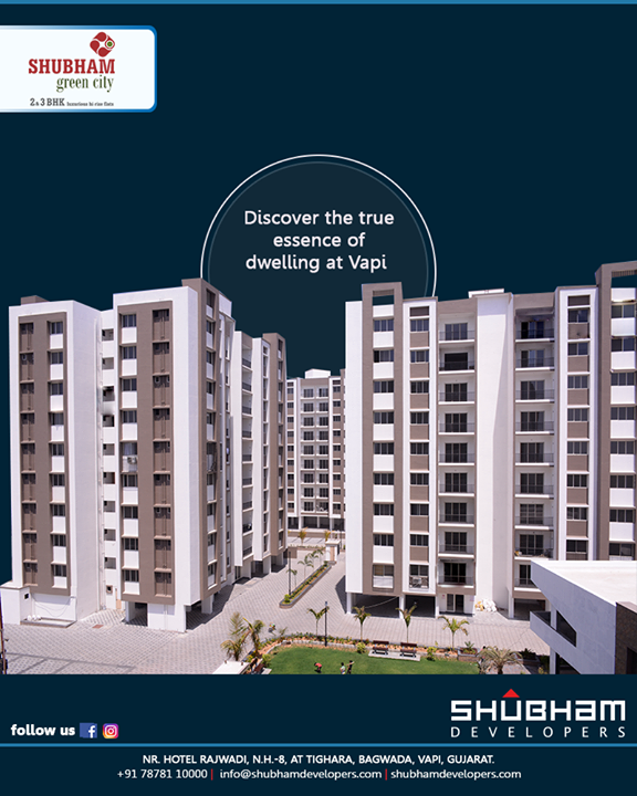 Offering all the facilities & amenities that you seek to cherish #ShubhamGreenCity will help you to discover the true essence of dwelling at Vapi.

#2BHK #3BHK #Vapi #Gujarat #ShubhamDevelopers #RealEstate
