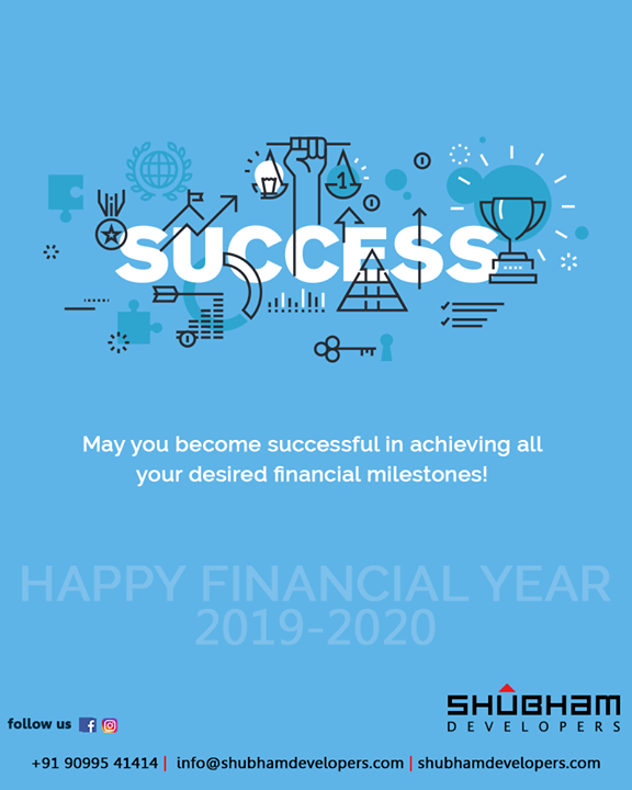 May you become successful in achieving all your desired financial milestones!

#NewFinancialYear #FinancialYear #ShubhamDevelopers #BusinessHub #Entrepreneurs #CorporateHub #Office #OfficeSpaces #Gujarat #India