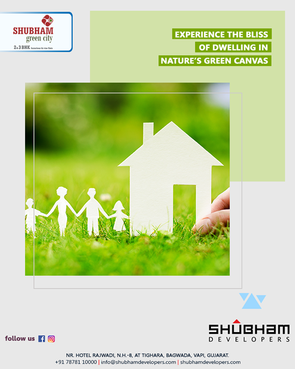 Enjoy an inspiring blend of modern amenities and experience the bliss of dwelling in nature’s green canvas at #ShubhamGreenCity.

#GreenCity #2BHK #3BHK #Vapi #Gujarat #RealEstate #ShubhamDevelopers