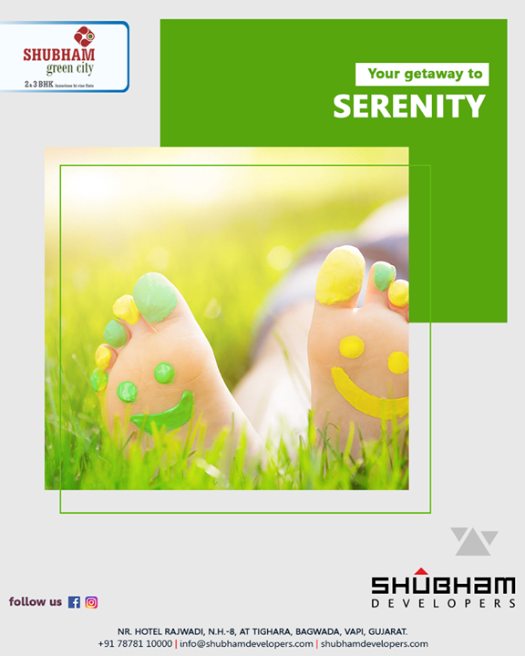 Surrounded by spacious gardens, scenic greens-capes, and lush greenery, #ShubhamGreencity will be your gateway to serenity!

#Greencity #ShubhamDevelopers #2BHK #3BHK #Realestate #Vapi #Gujarat #India