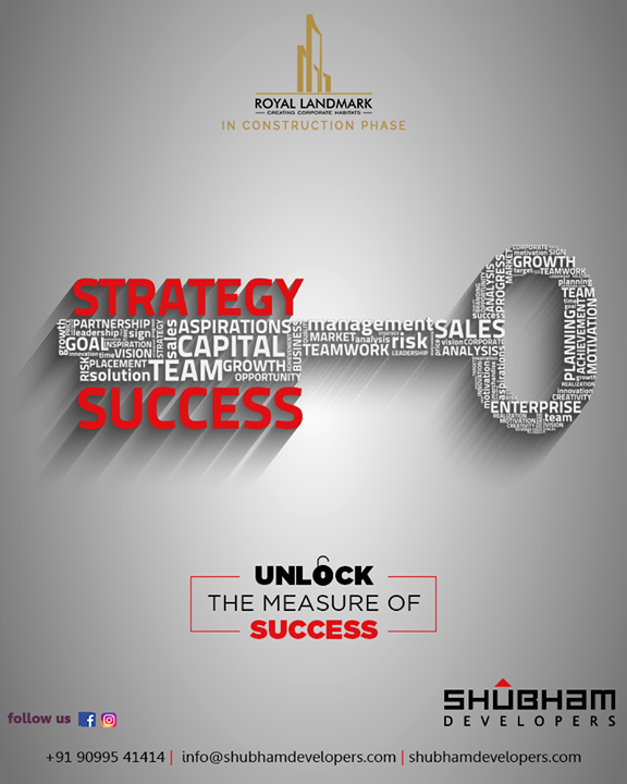 Sail successfully in your entrepreneurial journey and unlock the measure of success by making the impossible things possible!

#ShubhamDevelopers #RealEstate #Gujarat #India #ComingSoon #Commercial #EntrepreneurialLandmark