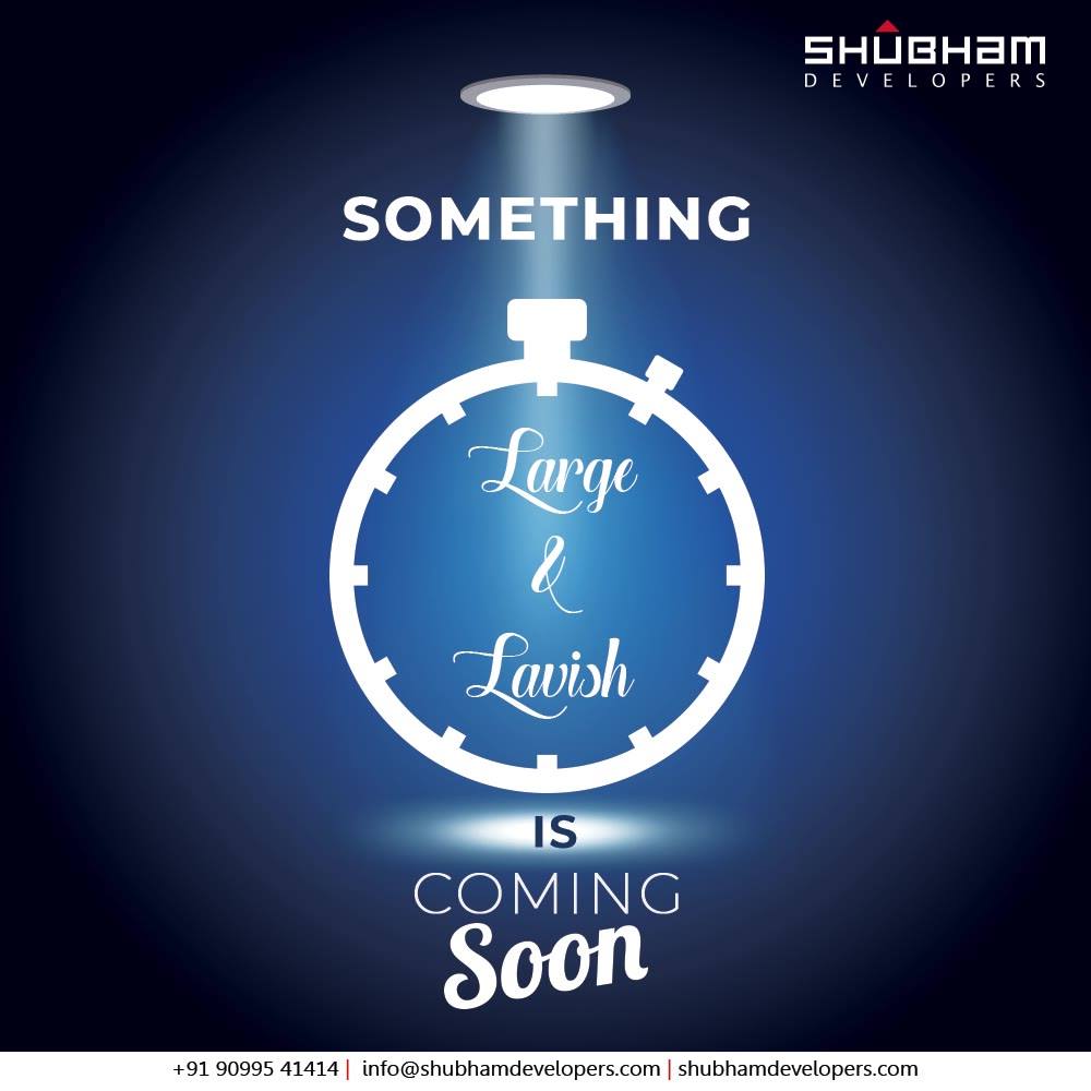 Attention! Attention! Attention!
Something big is headed your way. Be prepared.

#ComingSoon #ShubhamDevelopers #RealEstate #Gujarat #India