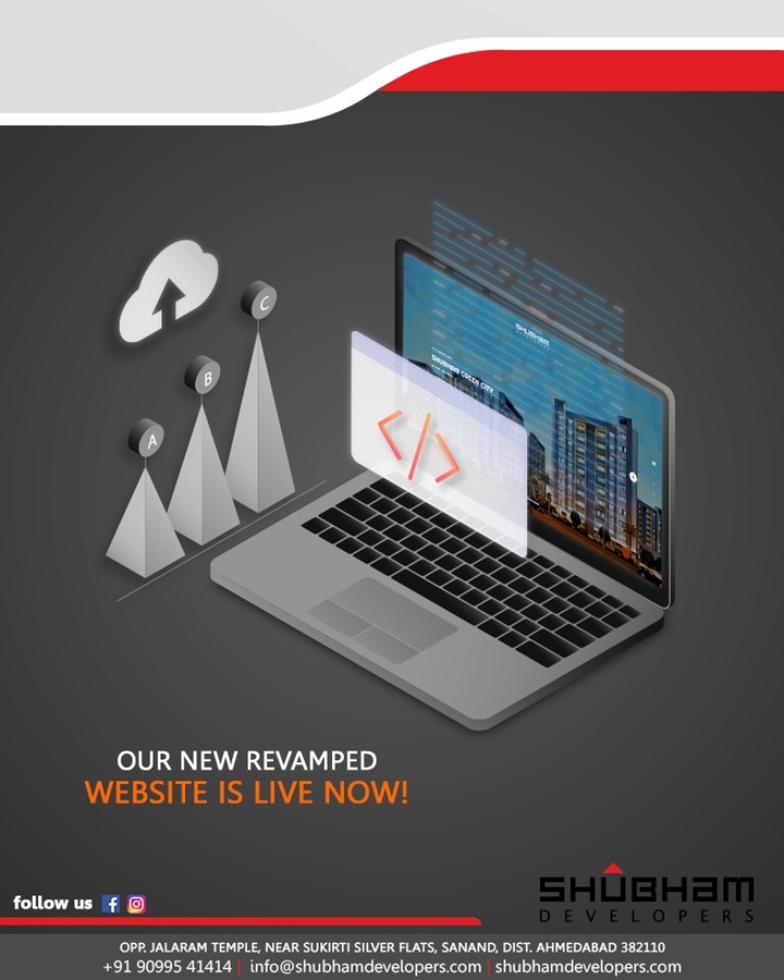 Our new revamped website is LIVE now!

http://www.shubhamdevelopers.com

#ShubhamDevelopers #Adobes #Spaces #LavishLife #Luxury #Sanand #Gujarat #India