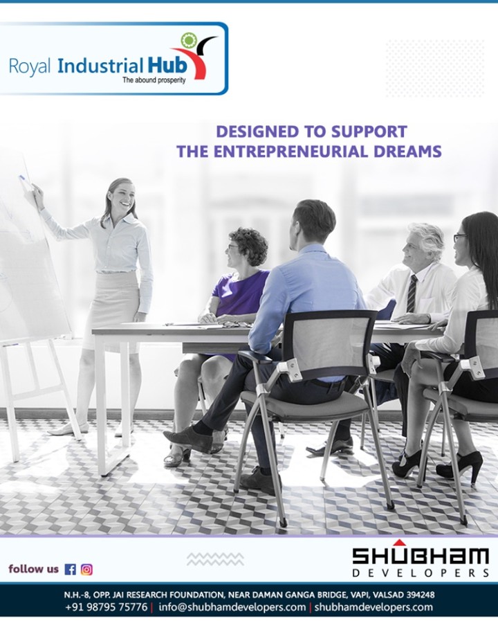 Royal industrial hub is designed to support the entrepreneurial dreams. Gear up for a successful entrepreneurial journey with us.

#ShubhamDevelopers #IndustrialHub #BusinessHub #Entrepreneurs #CorporateHub #Office #OfficeSpaces #Gujarat #India