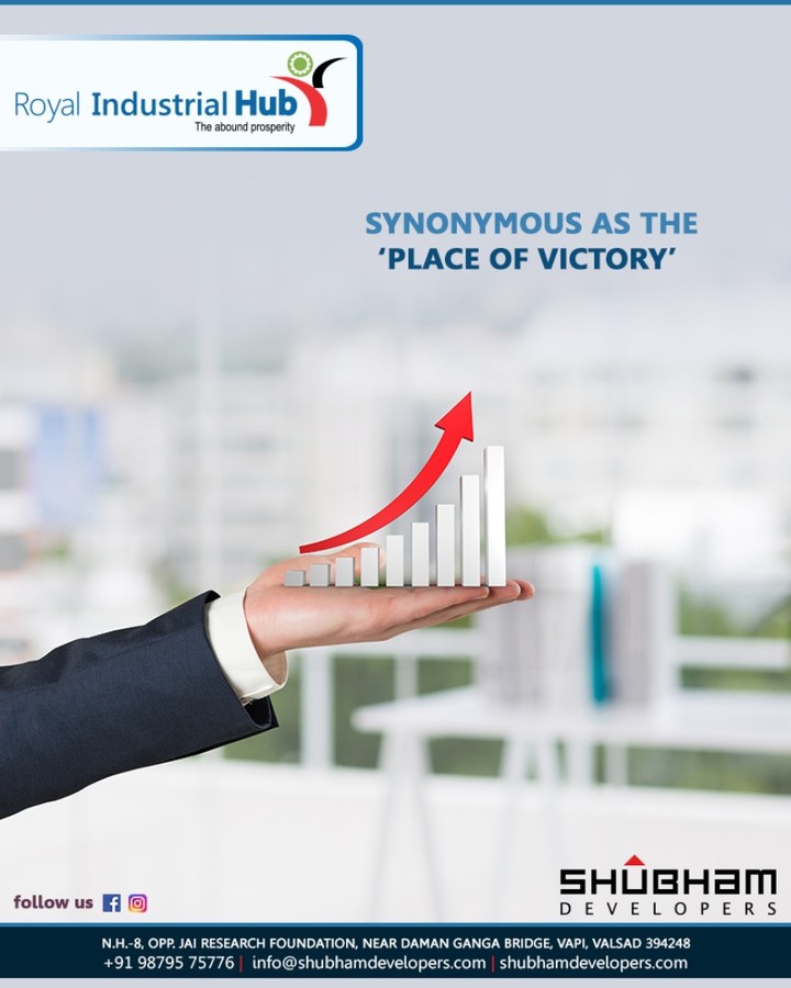 Synonymous as the ‘place of victory’; Royal industrial hub skillfully offers a serene environ to promote success among the young entrepreneurs.

#RoyalIndustrialHub #PlaceOfVictory #ShubhamDevelopers #IndustrialHub #BusinessHub #Entrepreneurs #CorporateHub #Office #OfficeSpaces #Gujarat #India