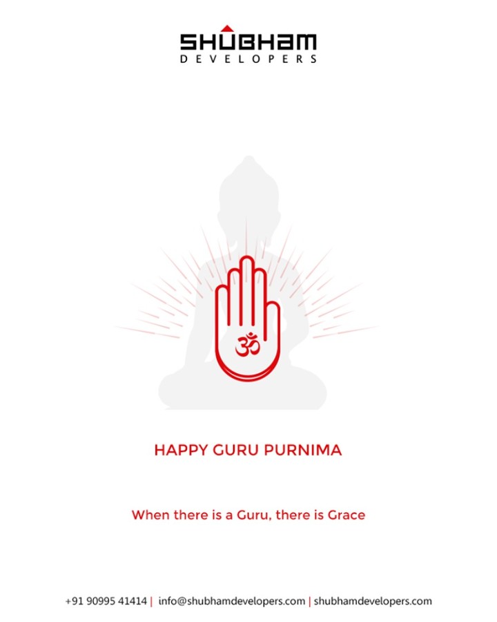 When there is a Guru, there is Grace. 
#GuruPurnima #GuruPurnima2019 #गुरुपुर्णिमा #IndianFestival #ShubhamDevelopers #RealEstate #Gujarat
