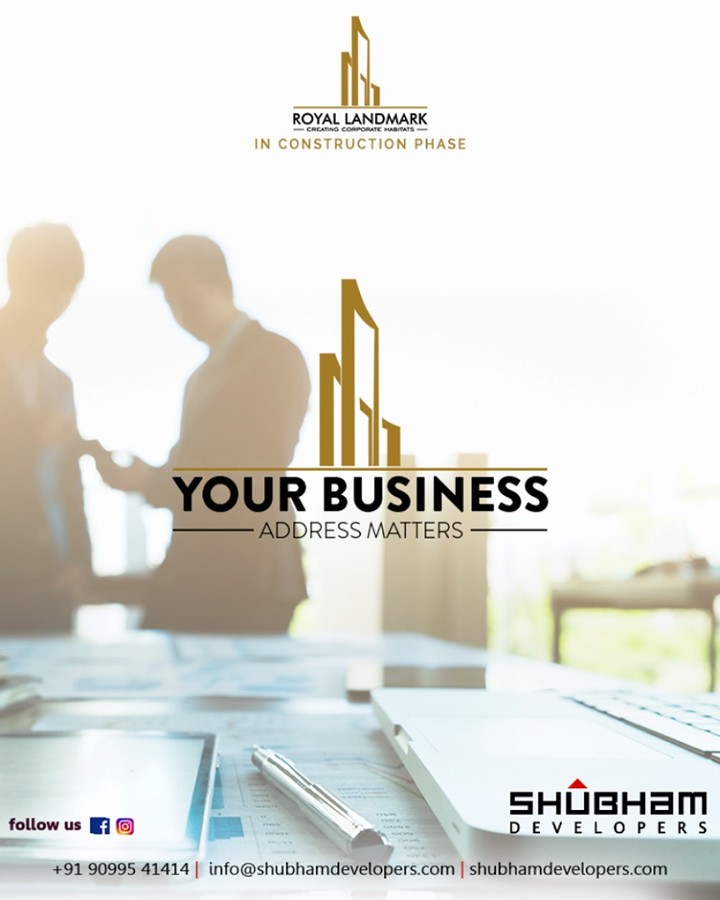 Let your office space speak volumes about your brand because your business address always matters!

#RoyalLandmark #ShubhamDevelopers #RealEstate #Gujarat #India #ComingSoon #Landmark