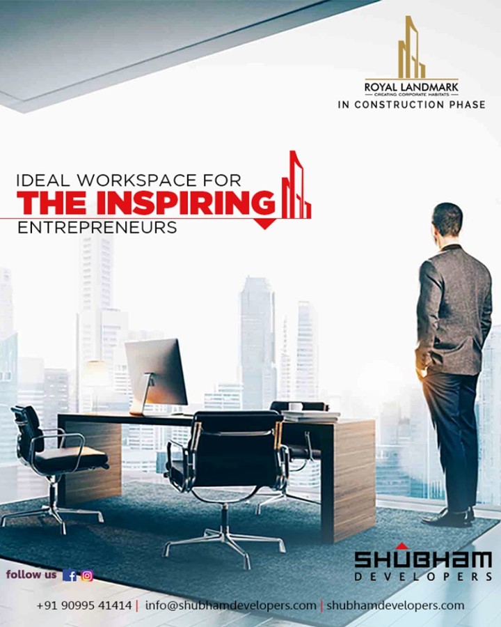 Let your business be driven by the innovative work culture at the premises of the ideal and inspiring #RoyalLandmark.

#ShubhamDevelopers #RealEstate #Gujarat #India #ComingSoon #Commercial #EntrepreneurialLandmark