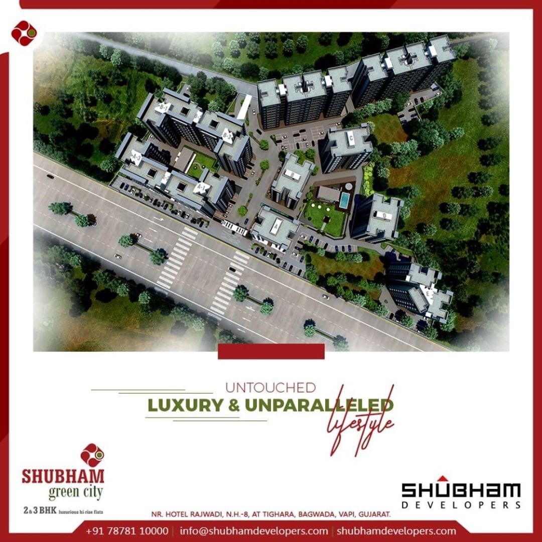 Homes where you can experience comfort at its highest degree!

#ShubhamGreenCity #Greencity #ShubhamDevelopers #RealEstate #Gujarat #India #Vapi #2BHK #3BHK