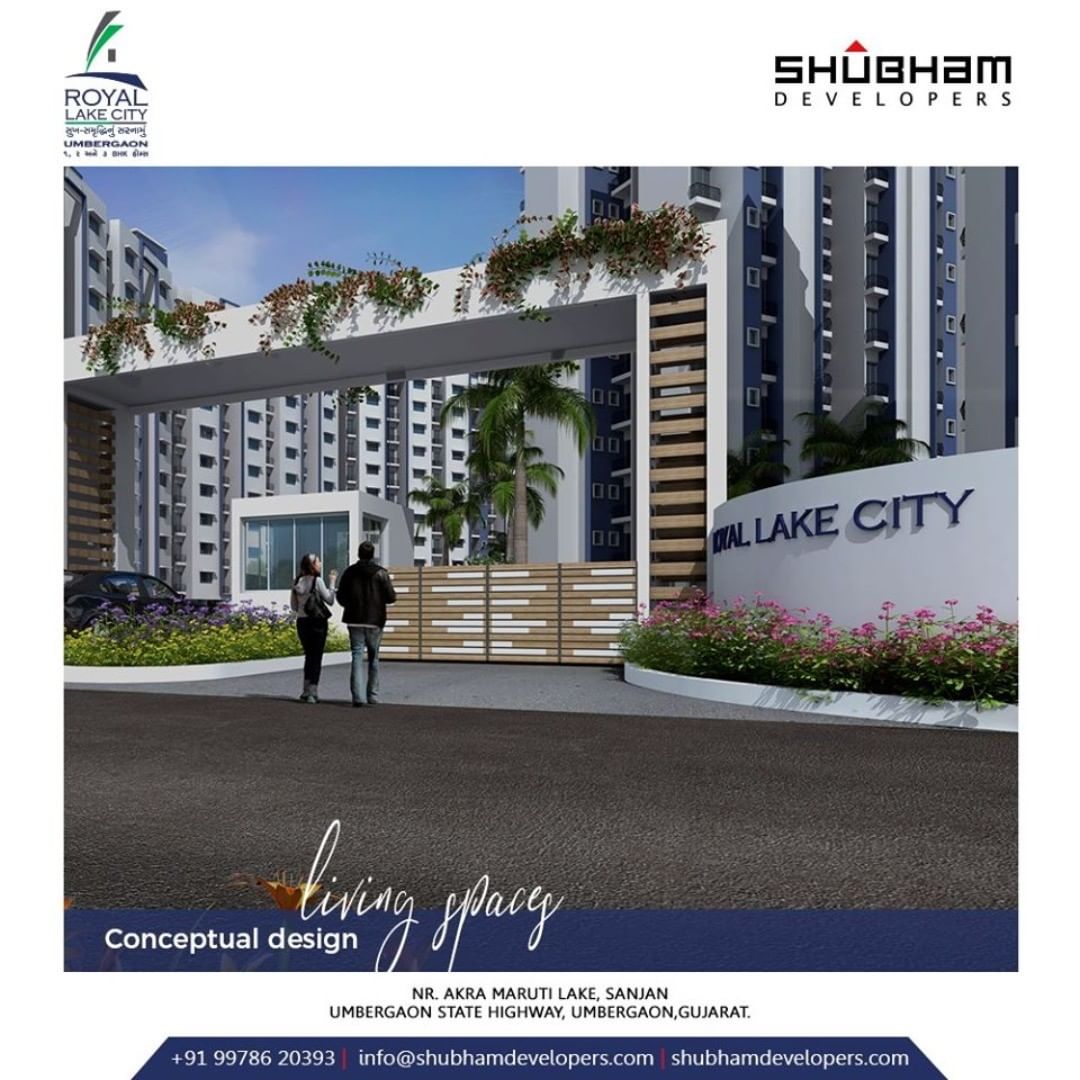 We have designed everything with idea and care so you feel satisfaction and completeness in your life.

#RoyalLakeCity #HappyHomes #Family #HappyFamily #HomeWithNature #HappyNature #NatureSpecial #Umbergaon #ShubhamDevelopers #RealEstate #Gujarat #India