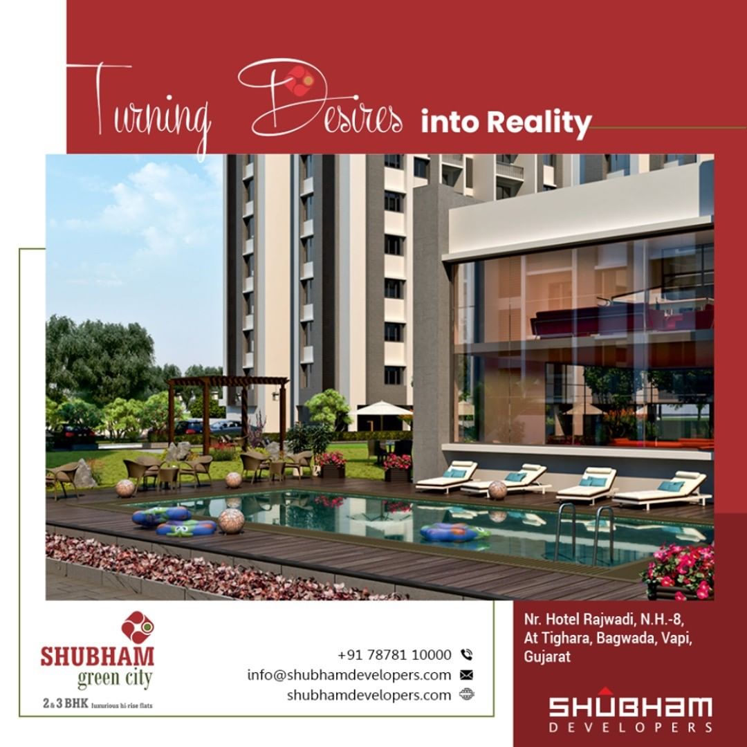 Live your dreams with Shubham Green City which translates your luxurious desires into an exclusive reality.

#ShubhamGreenCity #Greencity #ShubhamDevelopers #RealEstate #Gujarat #India #Vapi #2BHK #3BHK