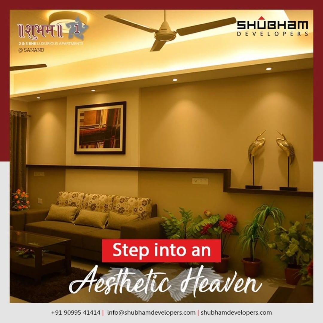 #Shubham1 is 2 & 3 BHK Luxurious Apartment @ Sanand, Ahmedabad which will introduce you to an Aesthetic Heaven and shape your dreams and make you feel that your life is complete.

#SoulfulLiving #Fresh #GreenLiving #LiveWithNature #Nature #GoGreen #HappyHomes #Family #HappyFamily #HomeWithNature #HappyNature #NatureSpecial #SolemnlyDesigned #Sanand #Mehsana #ShubhamDevelopers #RealEstate #Gujarat #India