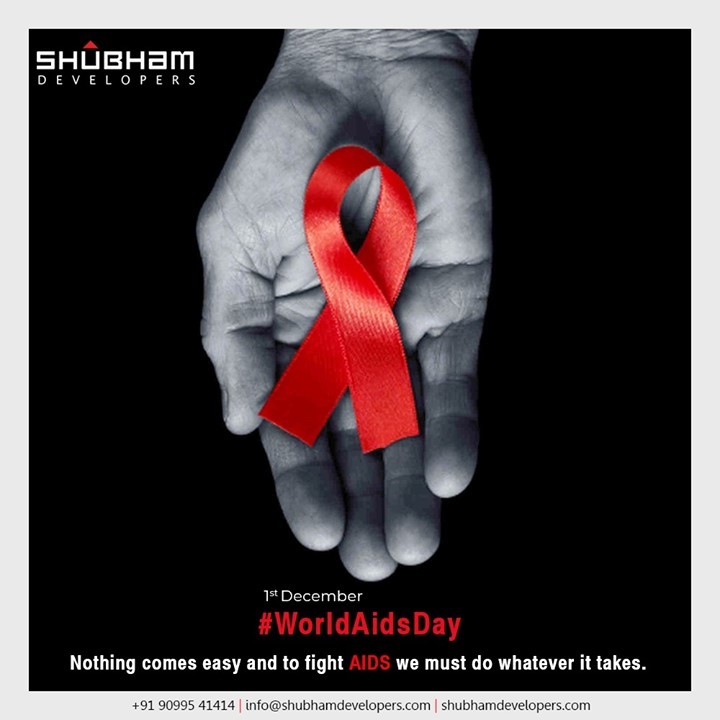 Shubham Developers,  WorldAIDSDay, AIDS, WorldAIDSDay2020, FightAIDS, AIDSEducation, ShubhamDevelopers, RealEstate, Gujarat, India