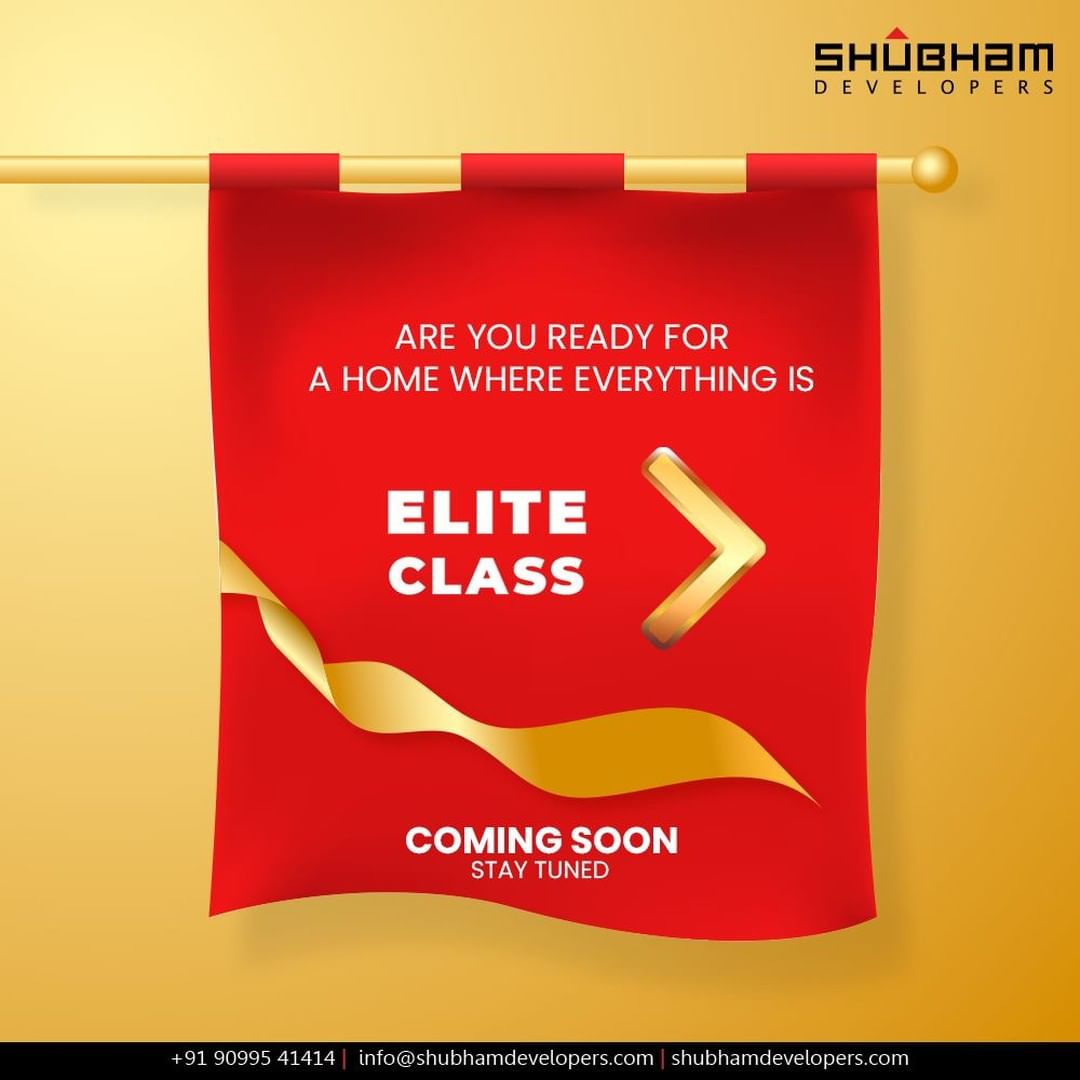 Are you ready for a home where everything is Elite Class?

Something is Coming.

#SanandAhmedabad #Sanand #ComingSoon #ShubhamDevelopers #RealEstate #Gujarat #India