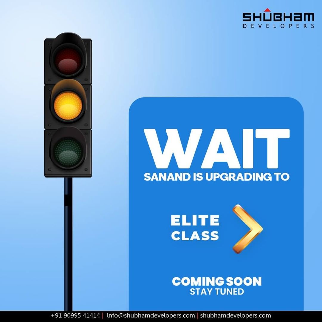 Sanand is upgrading to Elite Class.

Something is Coming.

#SanandAhmedabad #Sanand #ComingSoon #ShubhamDevelopers #RealEstate #Gujarat #India