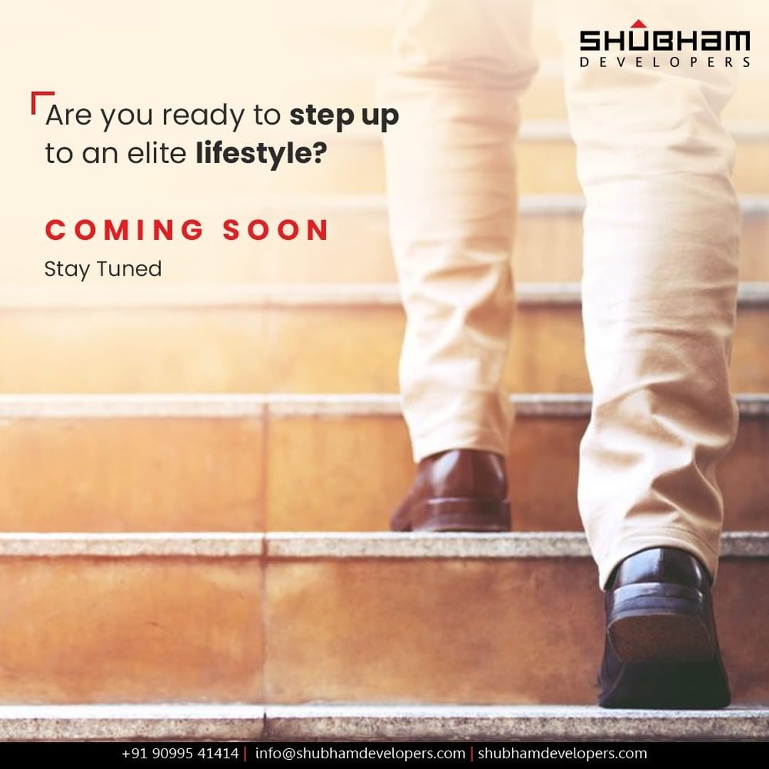Are you ready to step up to an elite lifestyle?

Something is Coming. Stay Tuned.

#SanandAhmedabad #Sanand #ComingSoon #ShubhamDevelopers #RealEstate #Gujarat #India