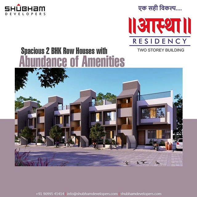 Come home to Aastha Residency, spacious 2 BHK Row Houses that has to offer welcoming ambience and modern amenities and transform your ordinary lifestyle into a luxurious one.
Coming Soon @RATA!
#AasthaResidency #ShubhamDevelopers #ComingSoon #Ahmedabad #RealEstate #Gujarat #India #reels #realtor #home #property #investment #dreamhome #luxury #explore #bhfyp