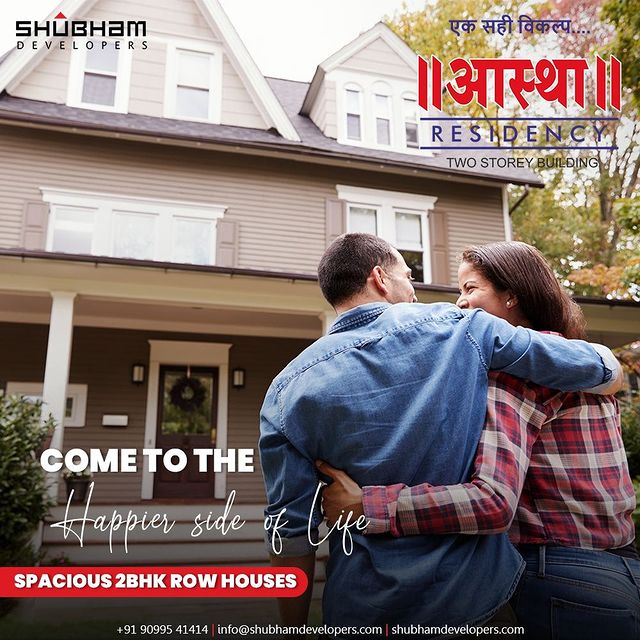 The happier side of life is waiting for you to step in! With spacious 2 BHK Row Houses, Aastha Residency promises a luxurious and peaceful lifestyle. 
Coming Soon at RATA!

#AasthaResidency #ShubhamDevelopers #ComingSoon #Ahmedabad #RealEstate #Gujarat #India #reels #realtor #home #property #investment #dreamhome #luxury #explore #bhfyp