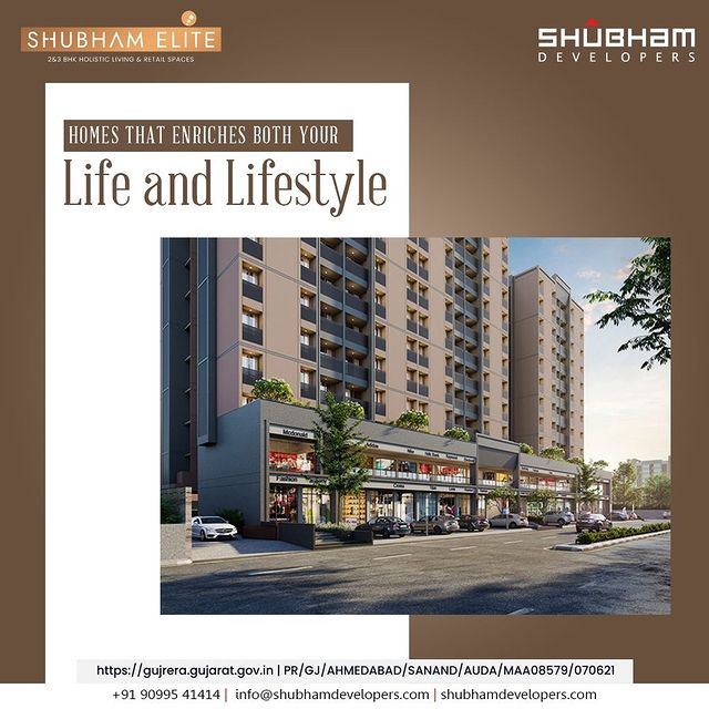 Shubham Elite is the home that enriches both Your Life and Lifestyle.  Shubham elite boasts of offering the right mix of living culture at Sanand. Build your perfect home with lots of Love, Fun and joy with Shubham Elite. 

We are RERA APPROVED ! Book your dream home now. 

#Shubhamelite #shubhamDevelopers #RERAApproved #Sanand #Home #Dreamhome #Realestate #Interior #Happyliving #Healthyliving #Familytime #Happiness #Dreamhome #home #House #Property #Gujarat