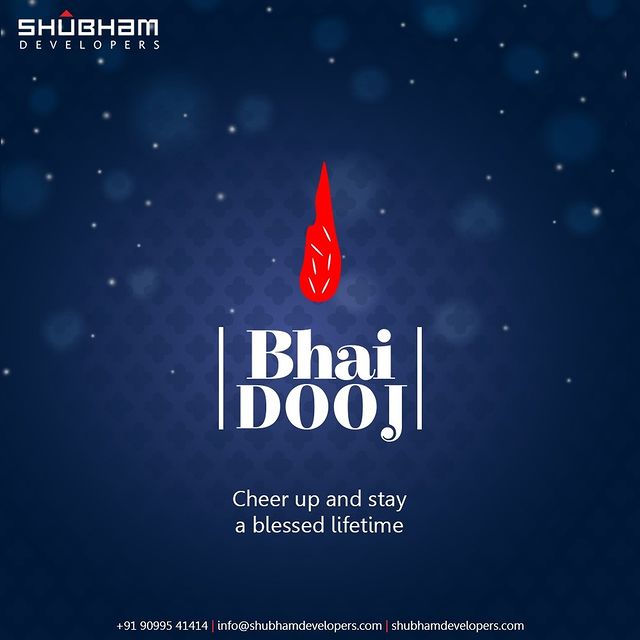 Cheer up and stay a blessed lifetime.
#HappyBhaiDooj #BhaiDooj #BhaiDooj2021 #Siblinghood #IndianFestivals #Celebration #HappyDiwali #FestiveSeason #ShubhamDevelopers #Gujarat #India #Realestate
