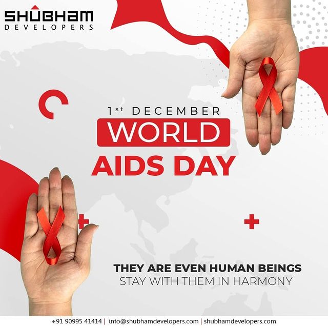 They are even human beings stay with them in harmony.

#WorldAIDSDay2021 #WorldAIDSDay #AIDSDay #AIDSAwareness #ShubhamDevelopers #Gujarat #India #Realestate