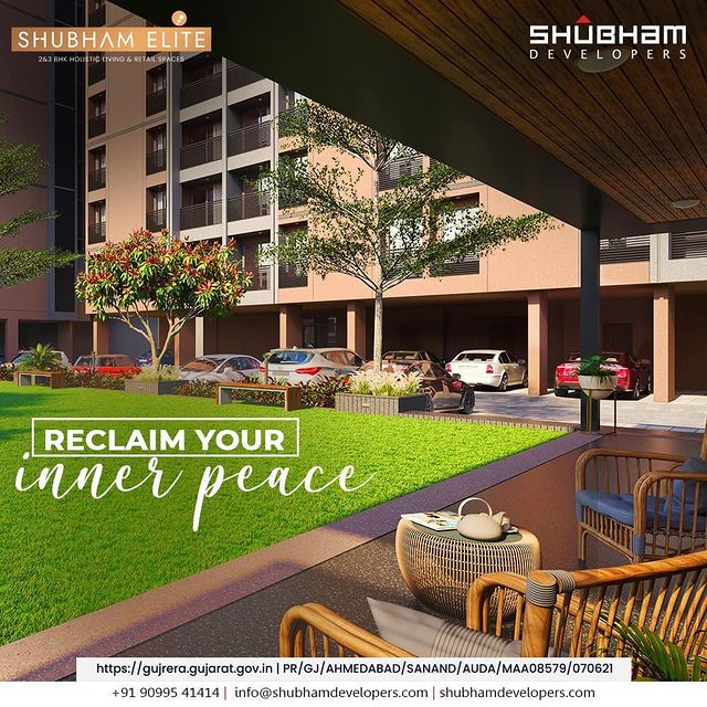 You will feel relax and rejuvenated at your dream home. Reclaim your inner peace with luxurious lifestyle. 

#shubhamelite #shubhamDevelopers #RERAApproved #Sanand #Realestate #Interior #Happyliving #Healthyliving #Familytime #Happiness #Dreamhome #home #House #Property #Gujarat